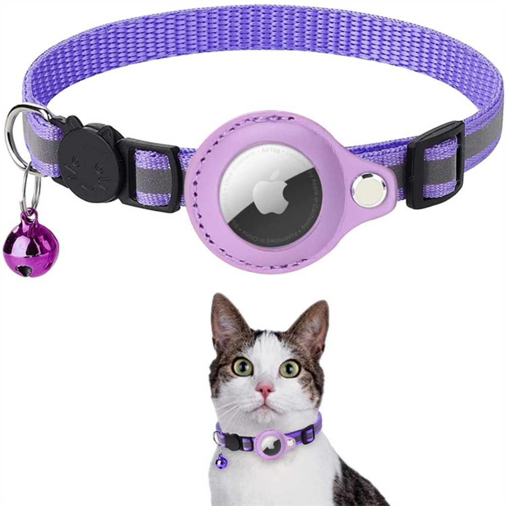 Smart Pet Tracker | Reflective GPS Collar for Nighttime Safety Monitoring