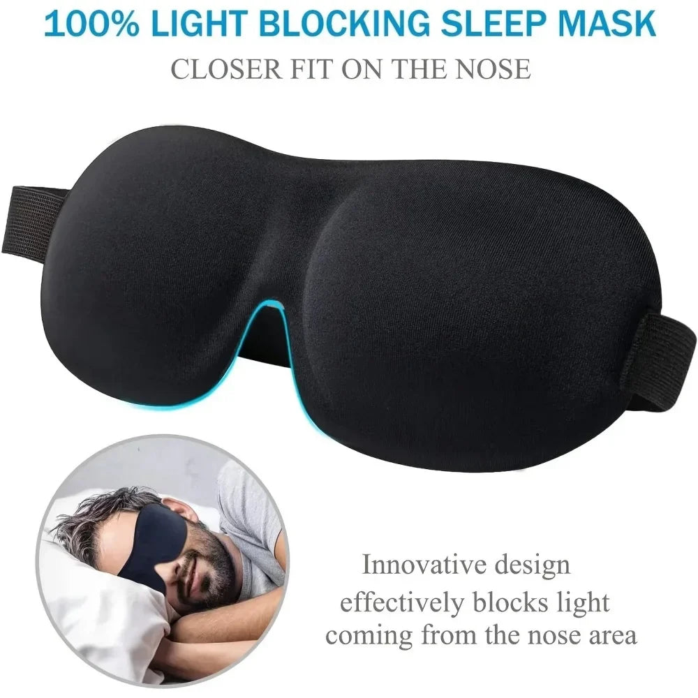 Soft 3D Contoured Sleep Mask