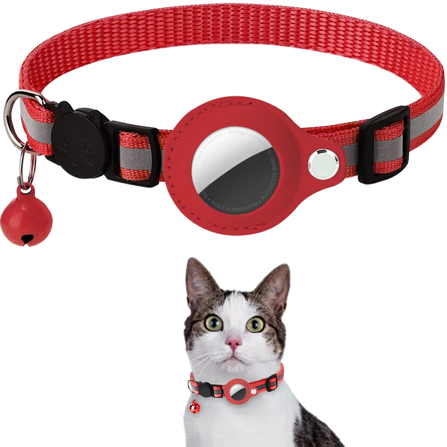 Smart Pet Tracker | Reflective GPS Collar for Nighttime Safety Monitoring