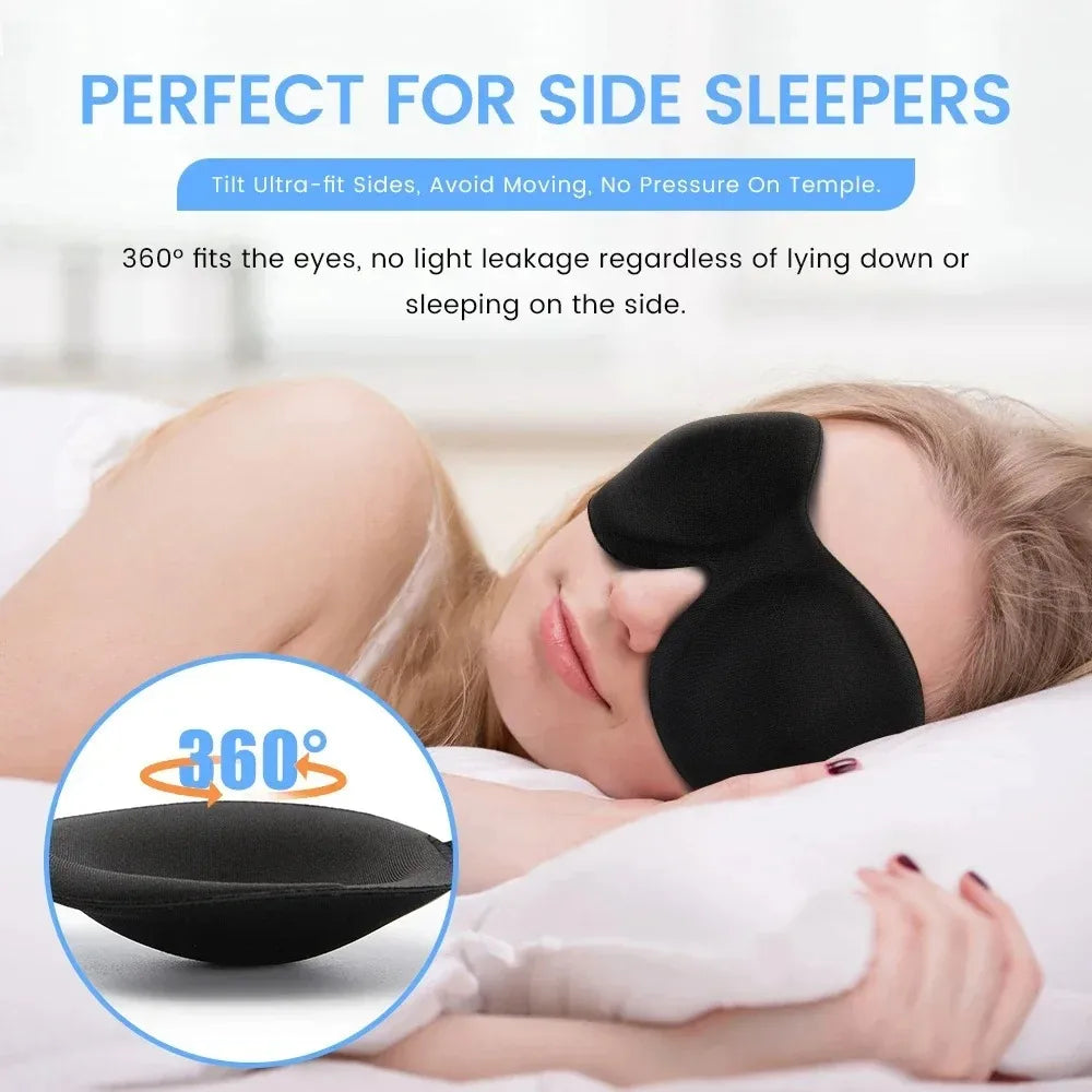 Soft 3D Contoured Sleep Mask