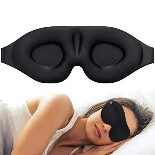 Soft 3D Contoured Sleep Mask