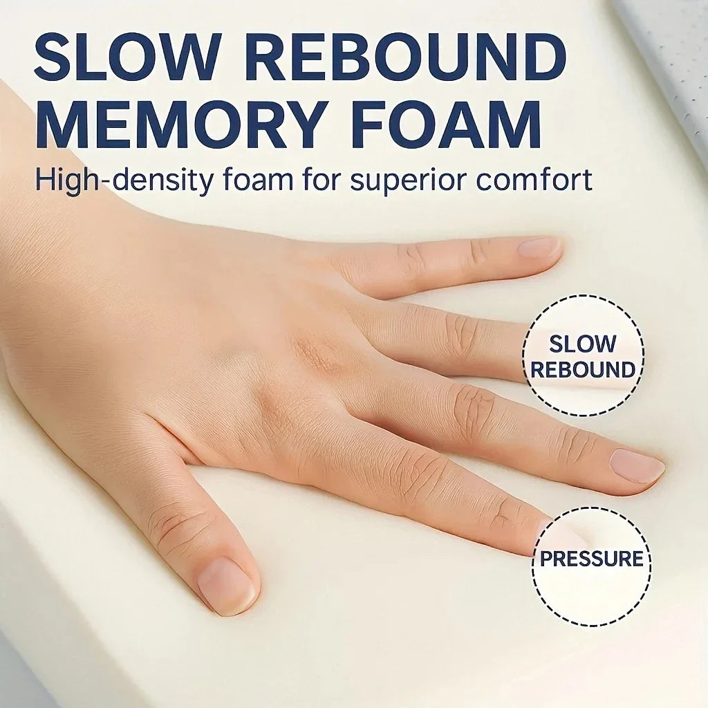 Memory Foam Seat Cushion – 3D Ergonomic Support