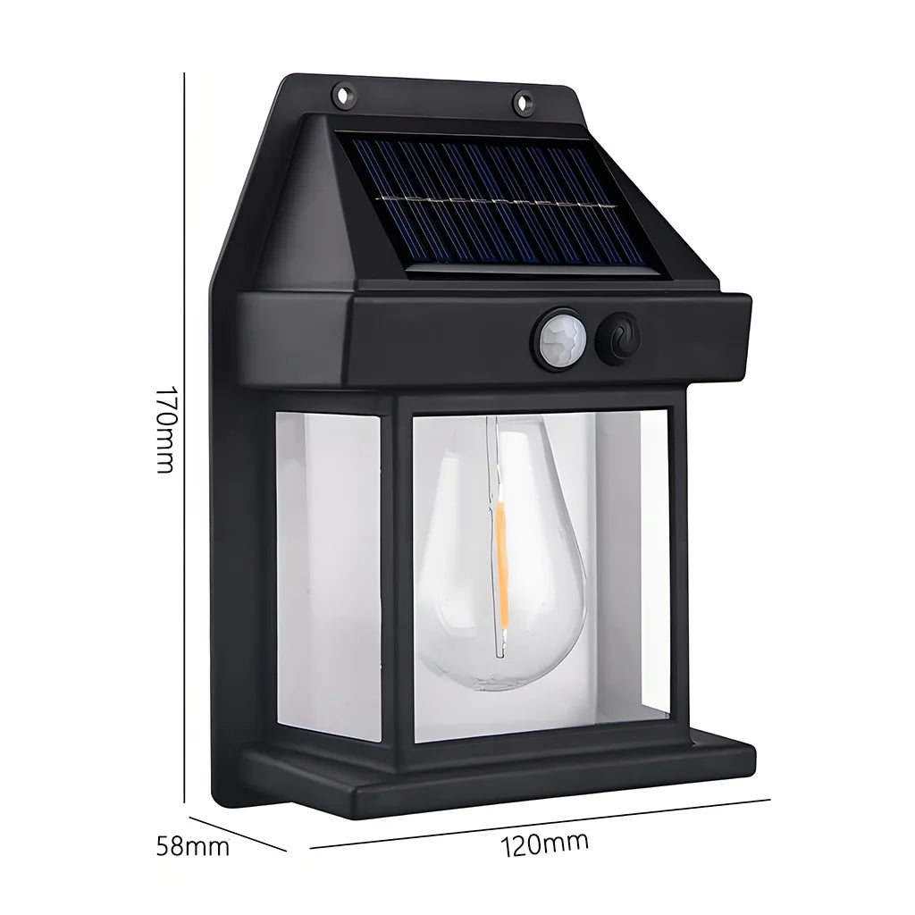 Powerful Solar Wall Light – Waterproof LED Fence Lamp with Light Sensor Outdoor