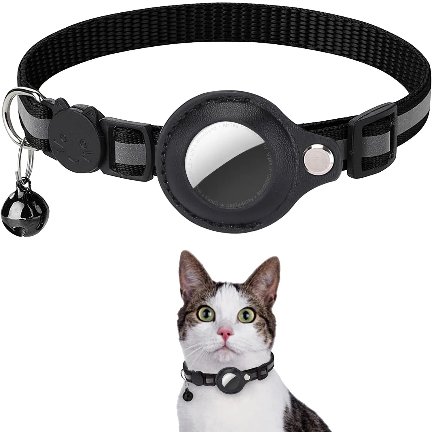Smart Pet Tracker | Reflective GPS Collar for Nighttime Safety Monitoring
