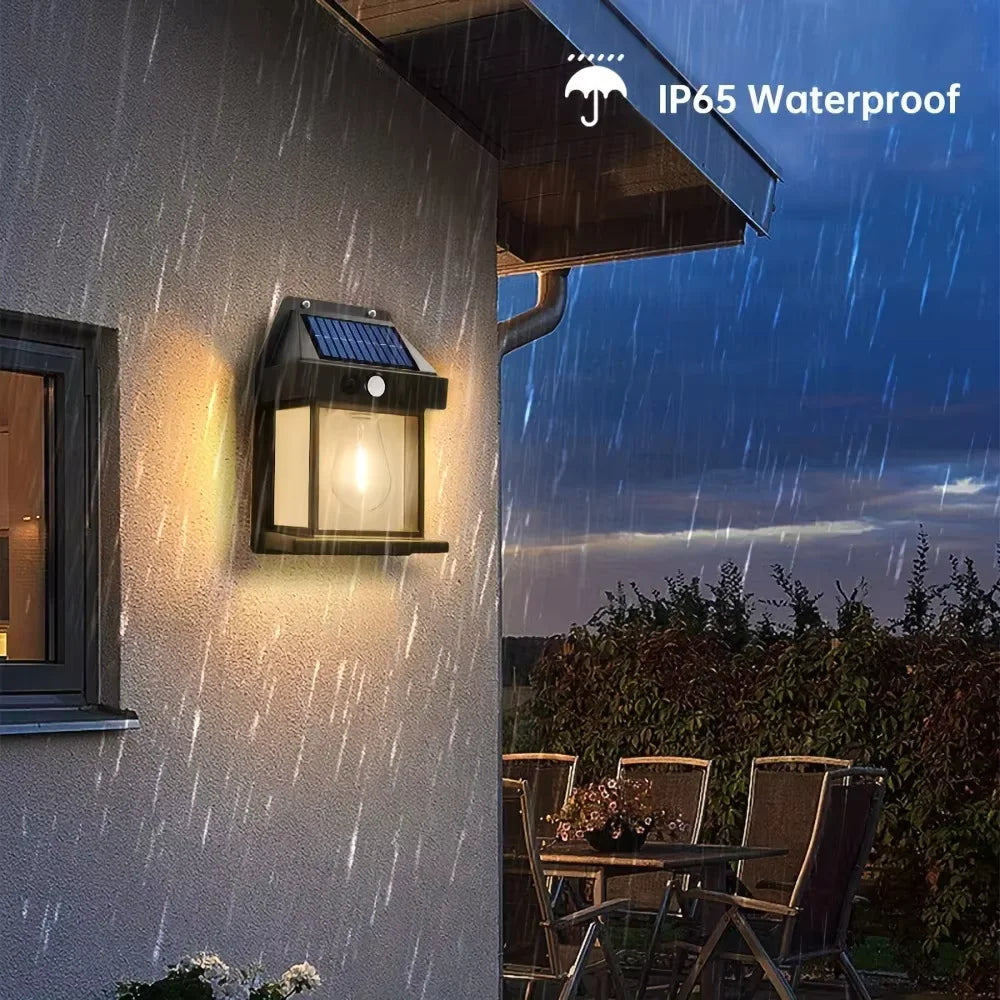 Powerful Solar Wall Light – Waterproof LED Fence Lamp with Light Sensor Outdoor