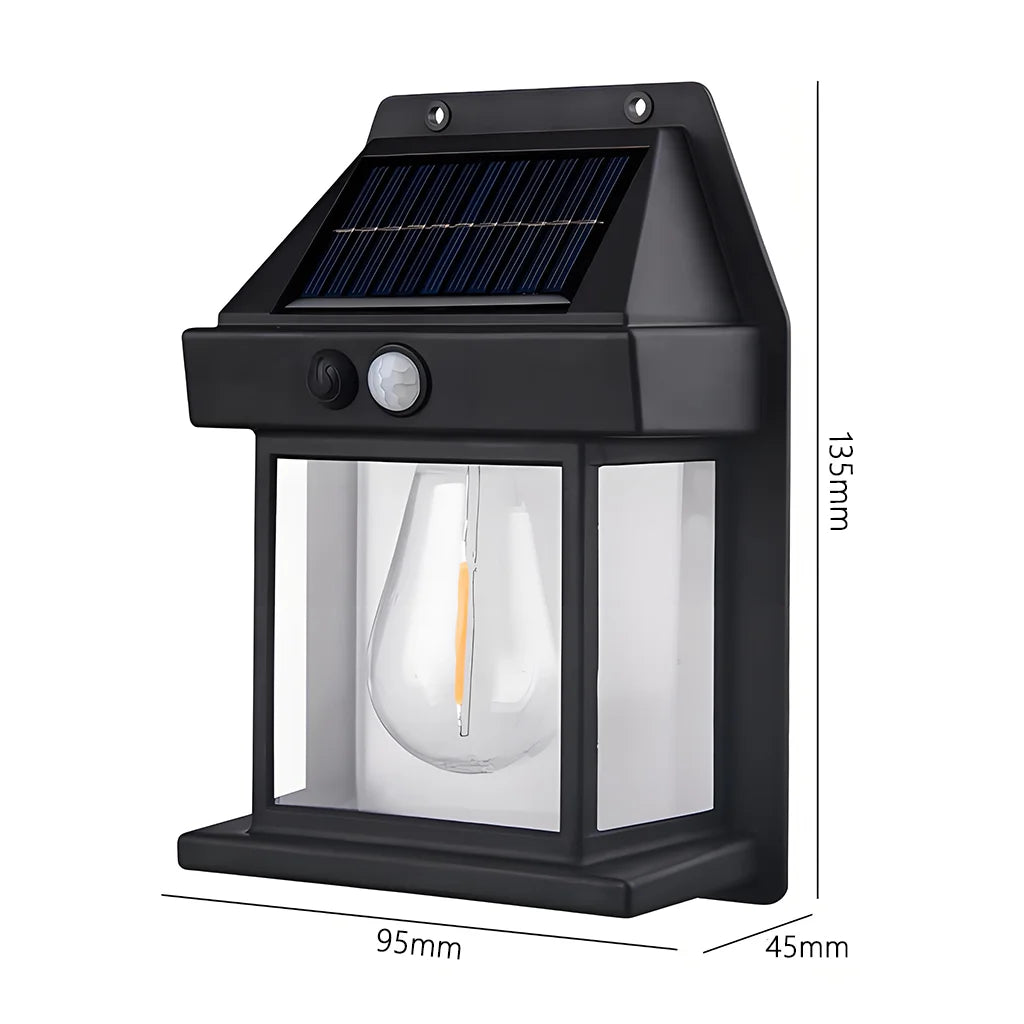 Powerful Solar Wall Light – Waterproof LED Fence Lamp with Light Sensor Outdoor