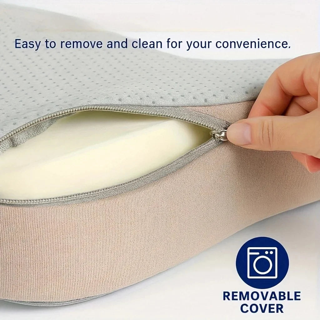 Memory Foam Seat Cushion – 3D Ergonomic Support