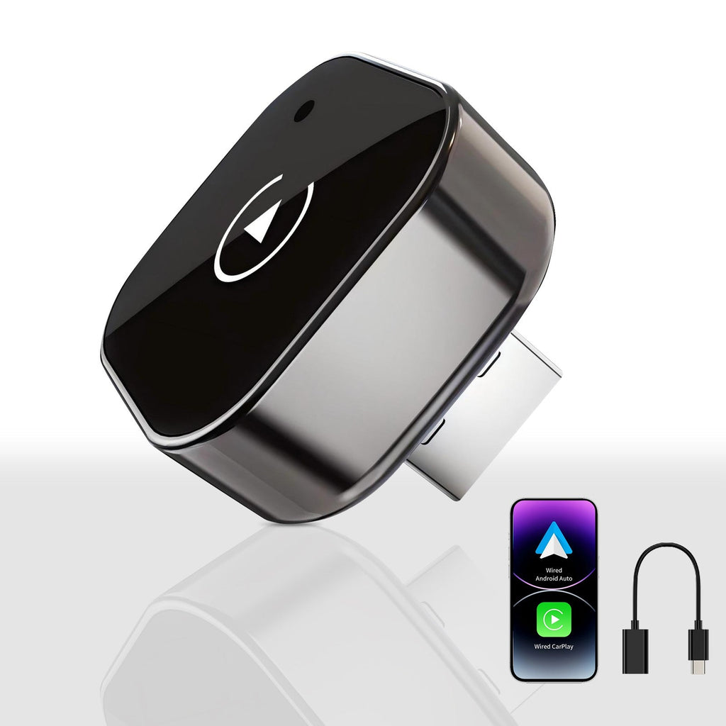 Pionray 2-in-1 Wireless CarPlay & Android Auto Adapter | For 99% of Cars