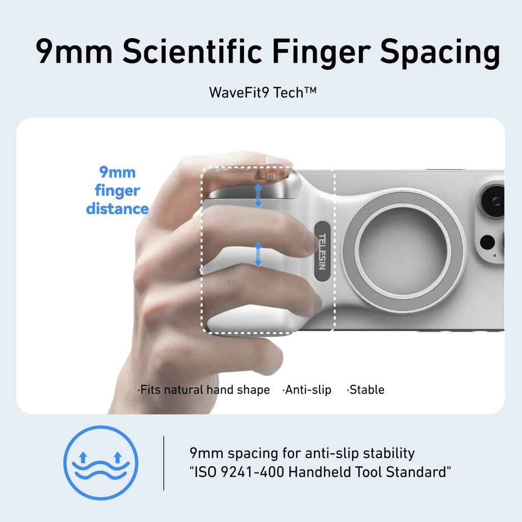 Universal Magnetic Phone Shooting Grip with Remote
