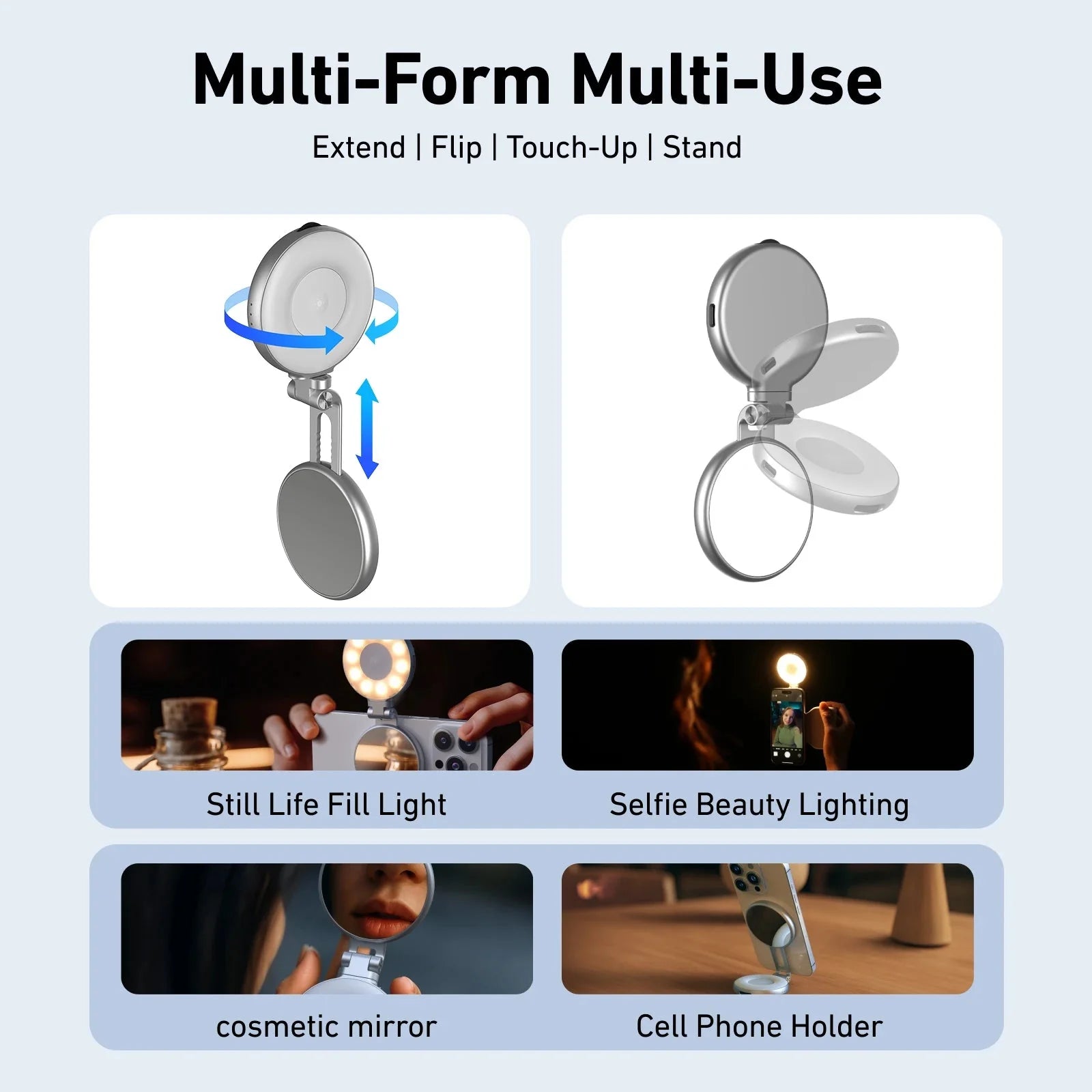 Universal Magnetic Phone Shooting Grip with Remote